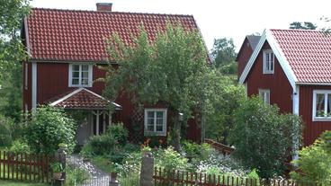 Diese Häuser prägen Deutschlands Bild von Schweden - die Filmkulisse von Bullerbü.
