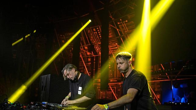Bild: MDR/Nico Wöhrle DJ-Duo Lexy und K-Paul auf dem Sputnik Spring Break 2022