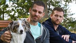 Dominik Licht (Moritz Otto) und Paul Winter (Christoph Schechinger) diskutieren Bens plötzliche Verhaltensänderung