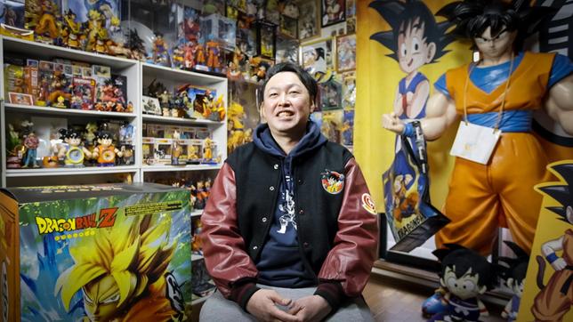 Hitoshi Uchida ist Guinnesbuch-Weltrekordhalter mit seiner "Dragon Ball"-Sammlung.