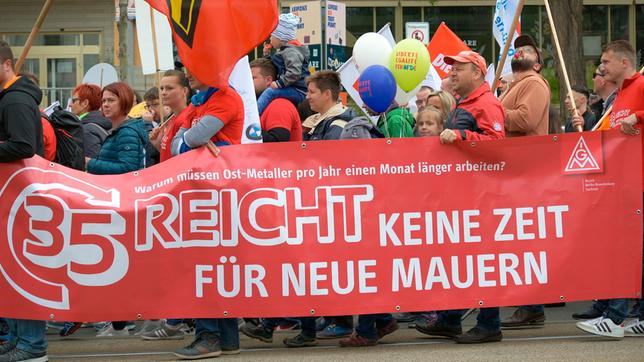 Bild: MDR Kundgebung der Gewerkschaften am 1. Mai in Leipzig