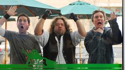 Linus (Chris Marquette, li.), Hutch (Dan Fogler) und Eric (Sam Huntington, re.) lassen ihren kindischen Gemütern freien Lauf.