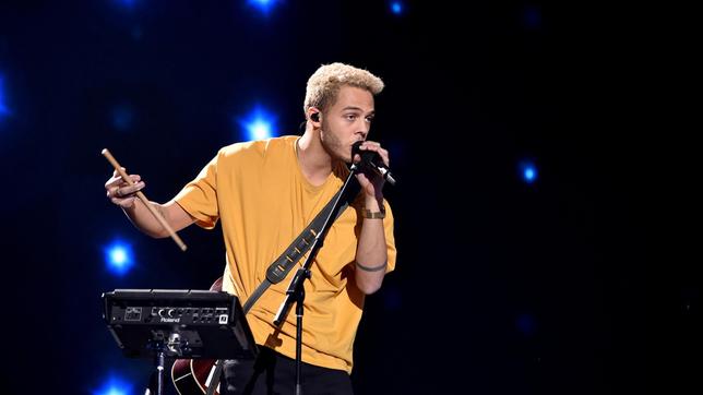 Bild: NDR/André Kowalski Malik Harris hat bei "Germany 12 Points" gewonnen und fährt für Deutschland zum Eurovision Song Contest 2022 nach Turin