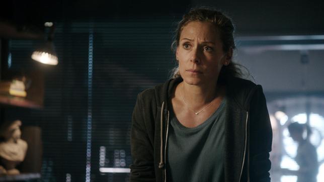 Bild: ARD Degeto/Eyeworks Film Maria Wern (Eva Röse) steckt in einer Sackgasse.