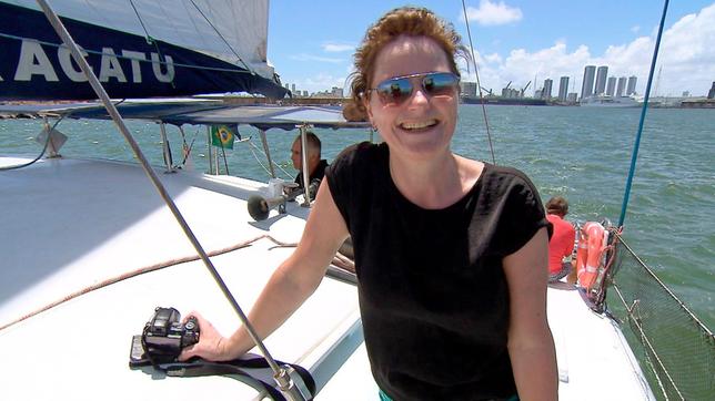 Bild: SWR Passagierin Micaela Carl
