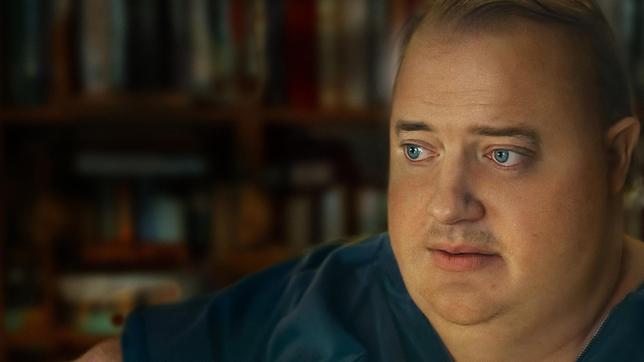 Plakat - 270 Kilo: Der Literaturdozent Charlie (Brendan Fraser) ist stark übergewichtig.