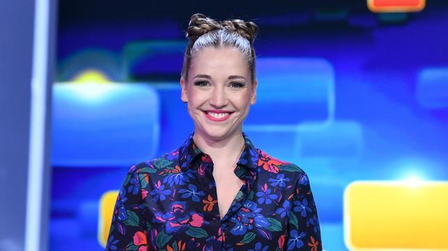 Bild: ARD/Uwe Ernst Quizduell Olympionikin: Marie-Louise Finck.
