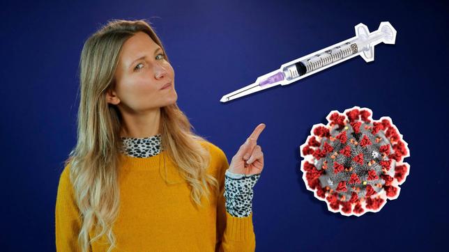 Bild: WDR Reporterin Jana möchte in diesem kompakt wissen, wie genau ein Impfstoff entwickelt wird und warum das so lange dauert.