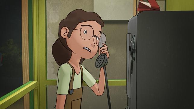 Bild: MDR/WDR/SWR/Balance Film Sophie hat Heimweh und versucht mit ihrer besten Freundin Fritzi zu telefonieren.