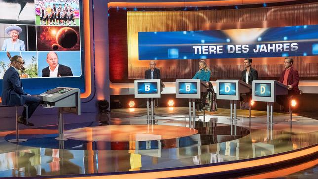 Bild: NDR/ARD Oliver Ziebe Spielsituation „2022 – Das Quiz“