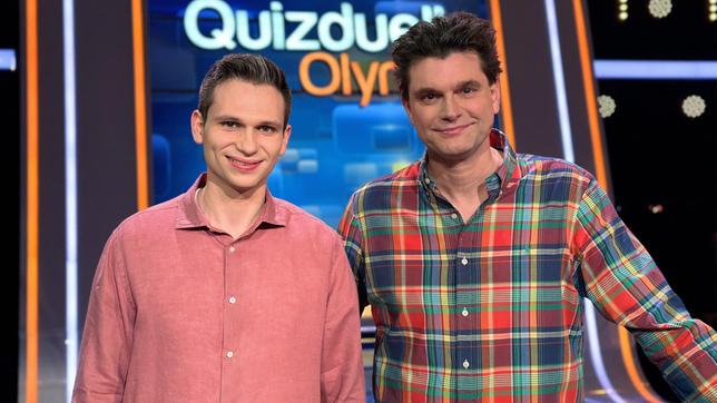 Bild: ARD/ITV Studios Team "heuteshow": Fabian Köster und Lutz van der Horst.