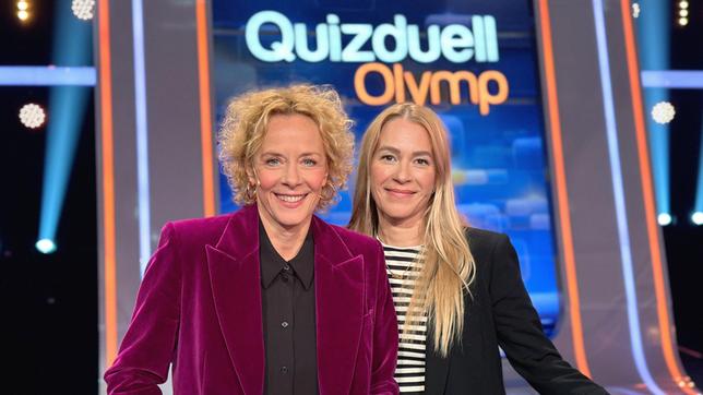 Bild: ARD/ITV Studios Team "Kino": Katja Riemann und Franka Potente.