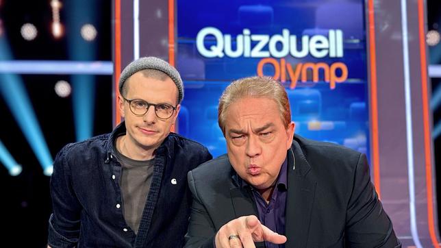 Bild: ARD/ITV Studios Team "Lustig": Moritz Neumeier und Oliver Kalkofe