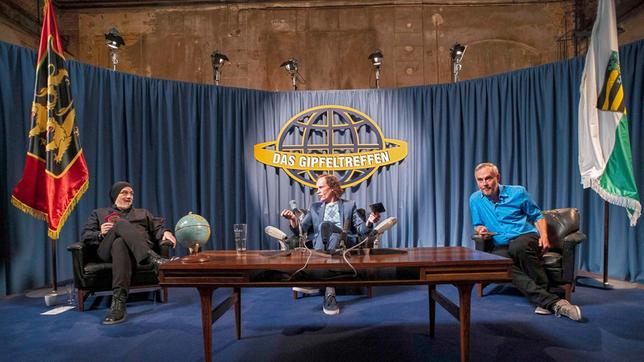 Bild: MDR/Waldemar Obermann Torsten Sträter, Olaf Schubert, Johann König