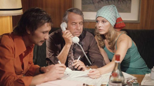 Bild: SWR Arthur Brauss, Alexander Hegarth und Heidi Brühl