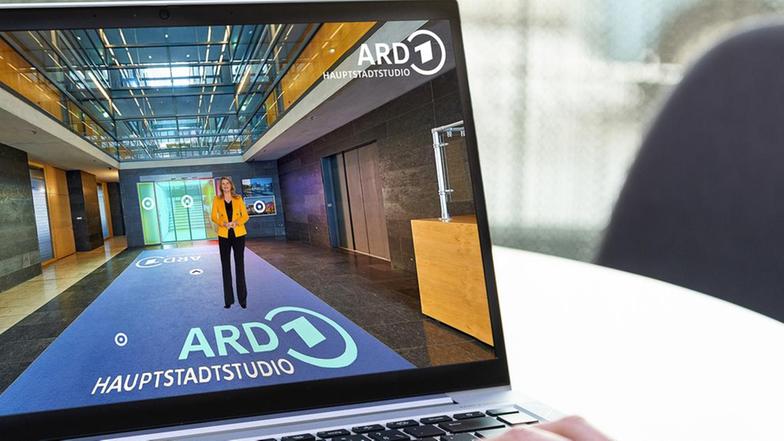 Blick hinter die Kulissen: ARD-Hauptstadtstudio startet virtuelle Besuchertour