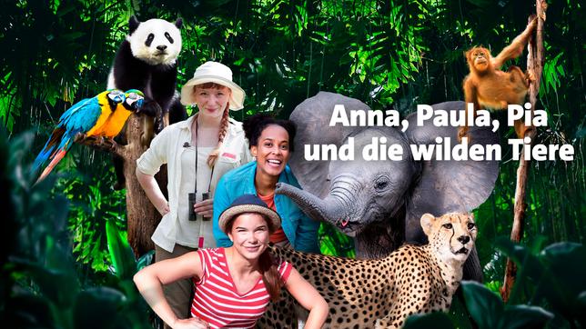 Anna, Paula, Pia und die wilden Tiere