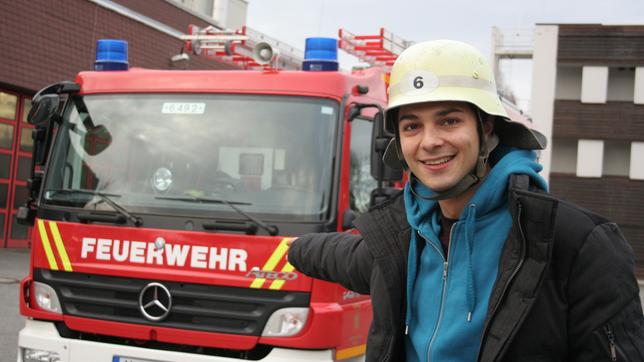 Checker Can Der Eis-Sicherheits-Check:  Checker Can bei der Berufsfeuerwehr Pasing