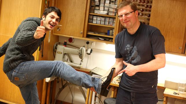 Bild: BR Checker Can Der Schuh-Check: Checker Can mit Schuster Christoph Hein