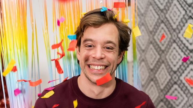 Bild: BR/megaherz gmbh/Hans-Florian Hopfner Checker Tobi im selbst aufgebauten Emotions-Labor.