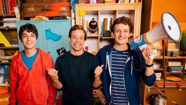 Bild: BR Die drei Checker Can, Tobi und Julian