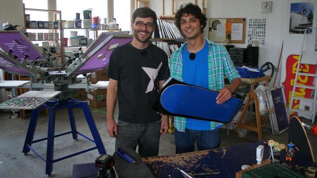 Bild: BR Checker Can Der Skateboard-Check