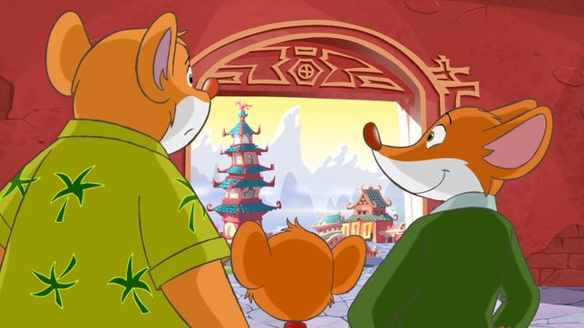 Bild: HR Geronimo Stilton 18.07.2015 Abenteuer China Folge 33