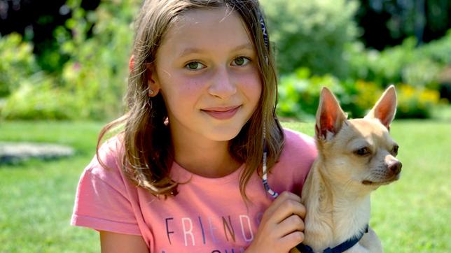 Alissa mit Bambi