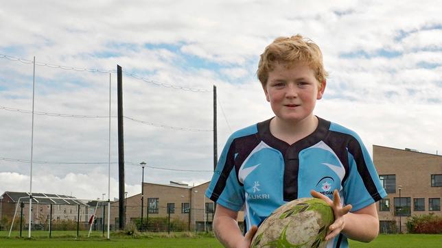 Mac spielt neben Hurling und Gaelic Football auch Rugby. „Wir Iren sind verrückt nach Sport“.