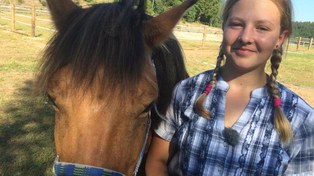 Bild: Kika Sophie, die Pferdeflüsterin