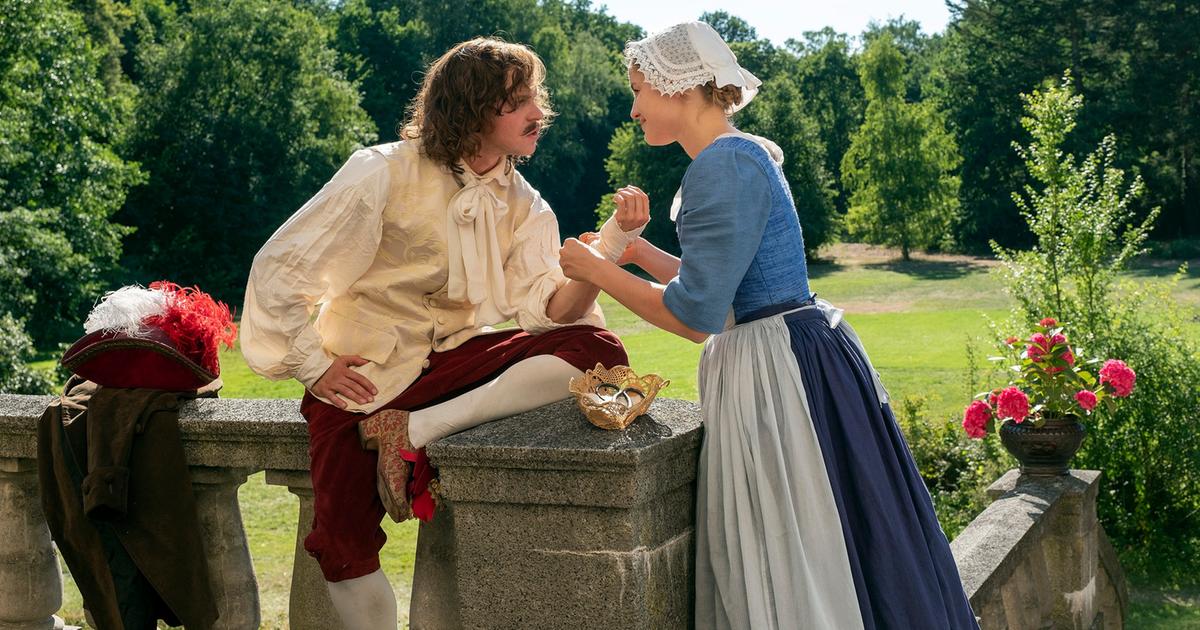 An der frauenbrust treffen sich liebe und hunger