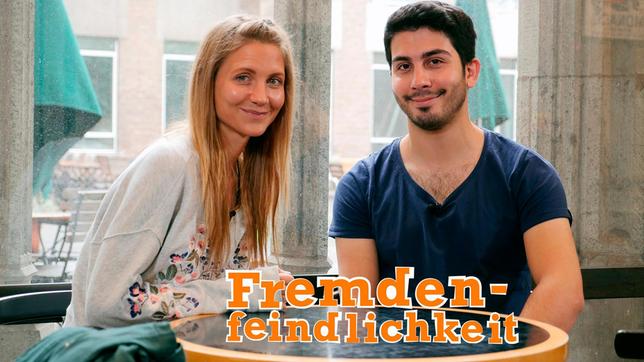 Bild: WDR Moderatorin Jana beschäftigt sich heute mit dem Thema "Fremdenfeindlichkeit - Woher kommt der Hass?". Sie trifft Ali Can.