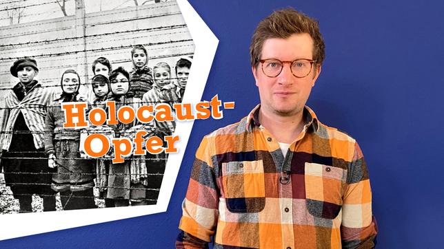Robert erinnert an die Opfer des Holocaust. Was diese Katastrophe war, und warum so etwas nie wieder passieren darf – darum geht es in dieser Folge neuneinhalb.