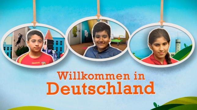 v.l.n.r. Mohammad, Dana und Shams