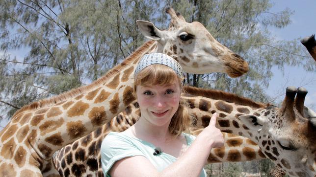 Bild: ARD Paula und die wilden Tiere Kopf hoch, Giraffe! 01.03.2014