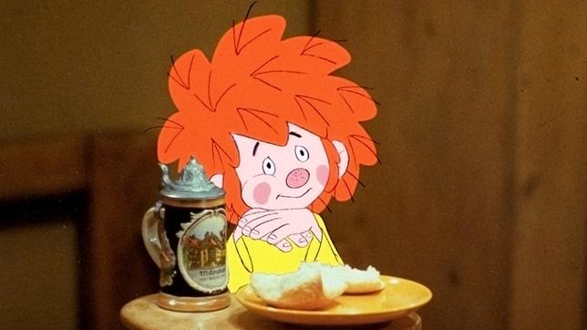Bild: BR/Infafilm GmbH/Original-Entwurf "Pumuckl"-Figur: Barbara von Johnson Pumuckl hört Musik