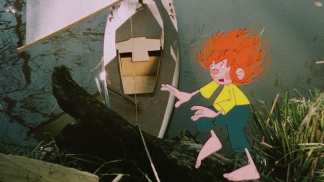 Bild: BR/Infafilm GmbH/Original-Entwurf "Pumuckl"-Figur: Barbara von Johnson Meister Eder kauft für seinen Pumuckl ein kleines Segelboot.