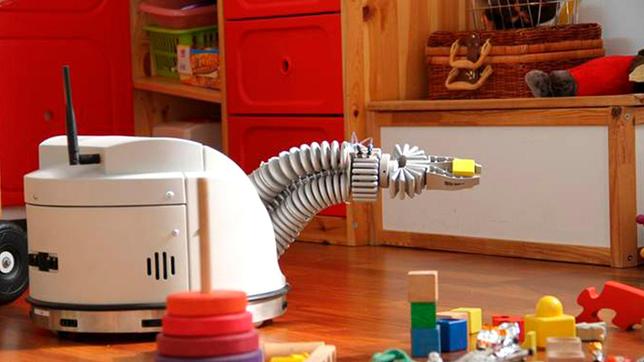 Bild: WDR/Matthias Wegmann Filmproduktion Die Sendung mit der Maus zeigt heute eine kleine Wundermaschine: Dafür haben Erfinder bei Dickhäutern und Wassertieren abgeschaut. Sie ist beweglich und stark wie ein Elefantenrüssel, an der Spitze aber zart wie eine Fischflosse. Der Roboter mit Rüssel und behutsamem Greifer kann Menschen eine große Hilfe sein - und selbst das größte Kinderzimmer-Chaos beseitigen.
