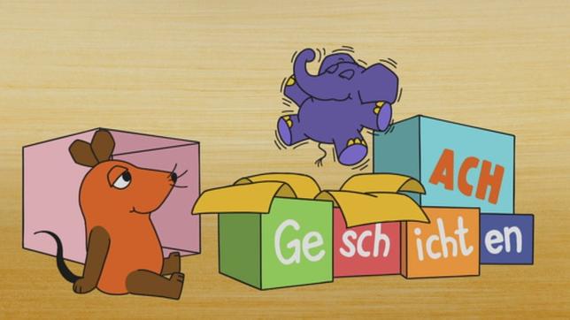 Bild: Das Erste Maus, Elefant, Lachgeschichten, Sachgeschichten