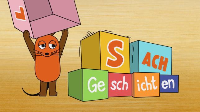 Bild: WDR Maus mit Bauklötzen "Sachgeschichten"