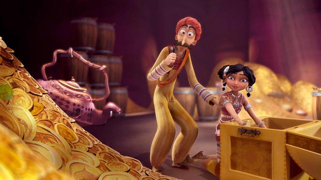 Bild: rbb/Hahn Film AG/Chocolate Liberation Front Pty Ltd/Toonz Entertainment Pte Ltd Die verbeulte Kanne wird sich als sehr wichtig herausstellen.