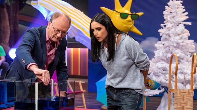 Bild: SWR/Sabine Stumpp Im Tigerenten Club wird es heute stürmisch! Johannes und Jess möchten alles übers Wetter wissen - und haben dafür den ARD-Wetterexperten Sven Plöger ins Studio eingeladen.