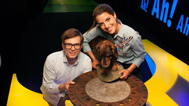 Bild: WDR/Thorsten Schneider Clari und Ralph beschäftigen sich heute mit "Lumpi, platz!"