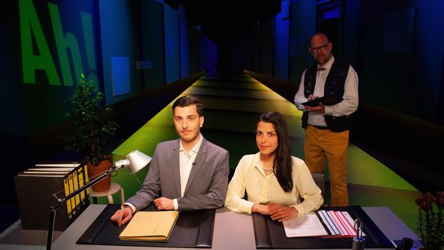 Bild: WDR/Thorsten Schneider Clarissa und Tarkan beschäftigen sich dieses Mal mit dem Thema: "Eine Sendung für Erwachsene".