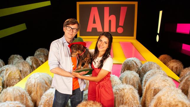 Bild: WDR/Thorsten Schneider Ralph und Clarissa beschäftigen sich dieses Mal mit dem Thema "Wissen macht Mah!"