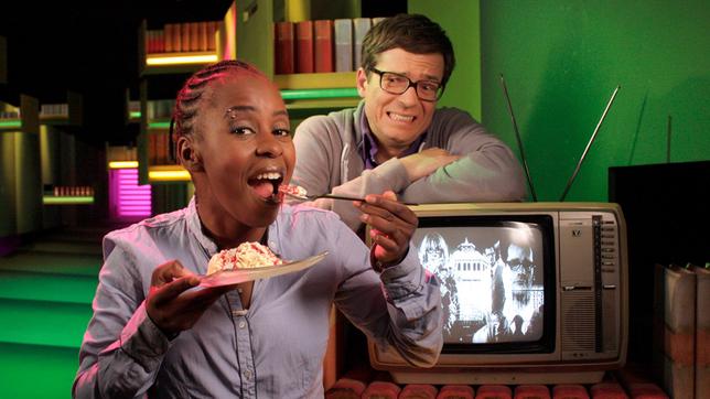 Bild: WDR/Thorsten Schneider Shary und Ralphmit Spaghettieis
