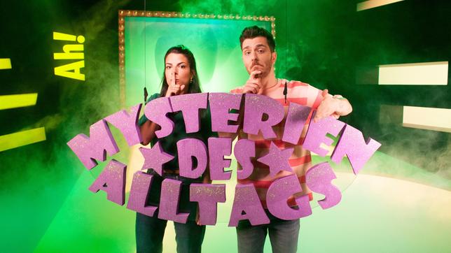 Bild: WDR/Thorsten Schneider Tarkan und Clarissa beschäftigen sich dieses Mal mit dem Thema "Mysterien des Alltags"