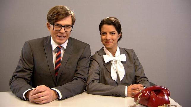 Ralph und Clarissa moderieren "Wissen macht Ah!"