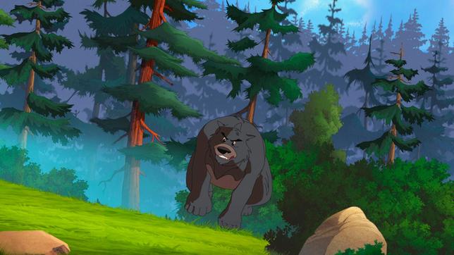 Bild: WDR/Ellipsanime Productions/Belvision Der wütende Grizzly.