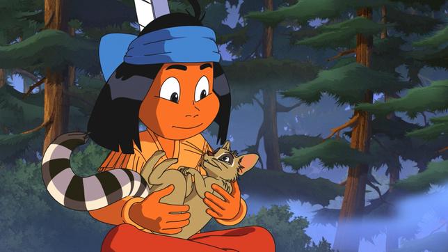 Bild: WDR/Ellipsanime Productions/Belvision Yakari und das Katzenfrett Großauge.
